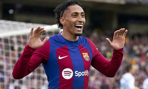 Có một Raphinha đang lấy lại cảm hứng tại Barca