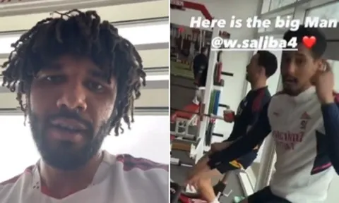 Elneny cập nhật tình hình William Saliba