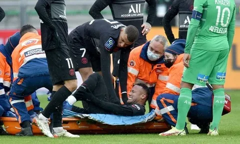 Cơn ác mộng lại ám ảnh Neymar