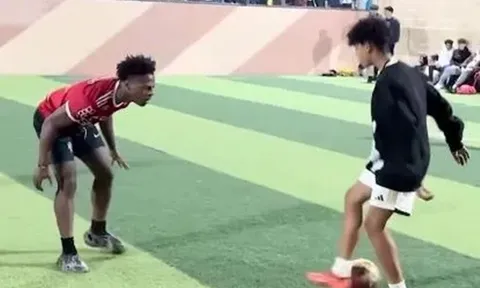 Con trai của Ronaldo gây sốt
