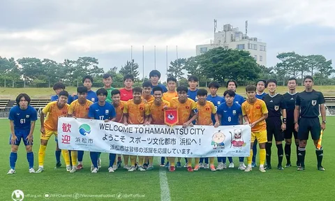 Công Phương lập công, U17 Việt Nam hoà kịch tính trên đất Nhật