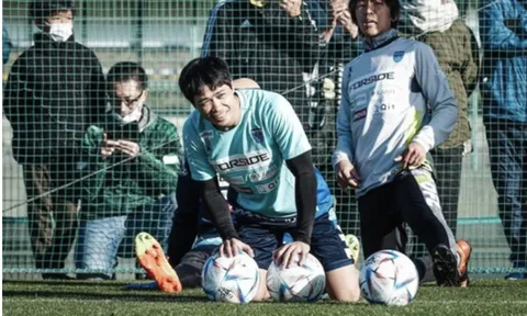Công Phượng tập buổi đầu ở CLB Yokohama