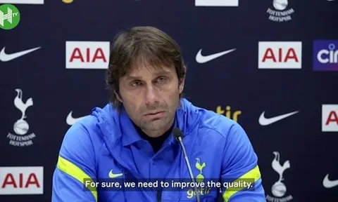Conte chê chất lượng đội hình Tottenham