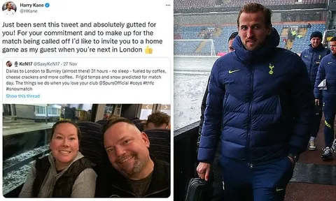 Cử chỉ ấm áp của Harry Kane khi CĐV bay 31 tiếng để xem Spurs nhưng trận đấu bị hoãn