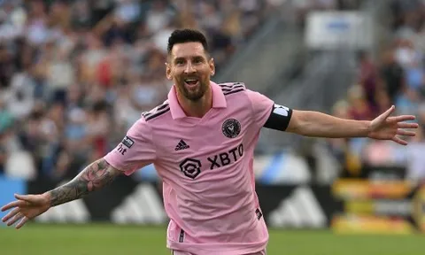 Cú đúp kiến tạo của Messi đưa Inter Miami vào chung kết