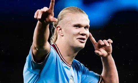 Cuộc đuổi bắt của Haaland với Ronaldo, Messi bắt đầu gay cấn