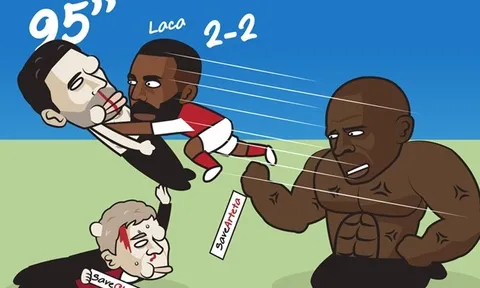 Cười té khói với loạt ảnh chế vòng 8 Premier League