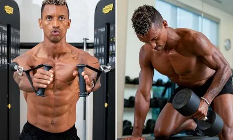 Cựu sao Man Utd chăm chỉ tập gym, khoe body 6 múi cực chất