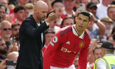 Đã đến lúc Ten Hag cứng rắn với Ronaldo