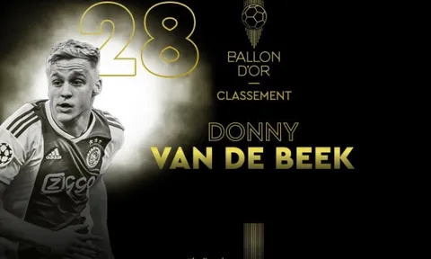 Danh sách rút gọn Ballon d'Or nhắc Van de Beek nhớ mình từng là ai