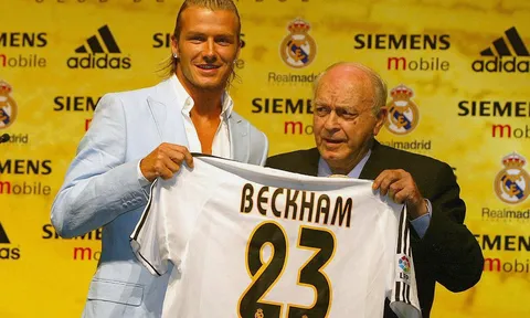 David Beckham và Real Madrid: 20 năm 'Spice Boy' thay đổi bóng đá