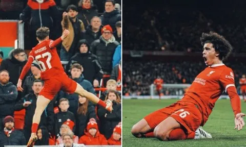 Sao trẻ Liverpool khiến Rashford - Antony hổ thẹn