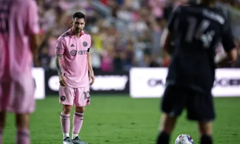 Messi bất lực, Inter Miami mất điểm
