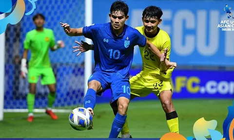 Đè bẹp Malaysia, U17 Thái Lan vào tứ kết U17 châu Á 2023
