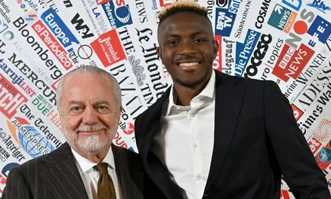 NÓNG! Chủ tịch Napoli xác nhận tương lai của Victor Osimhen