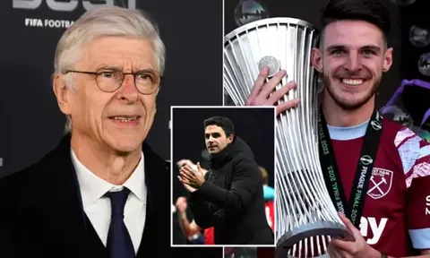 Declan Rice chỉ cần 20 phút để thuyết phục Arsene Wenger