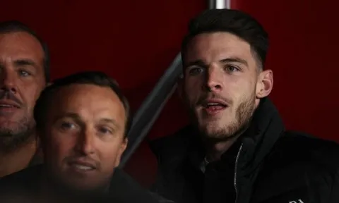 Declan Rice phản ứng ra sao khi đội trẻ Arsenal thảm bại tại Emirates?