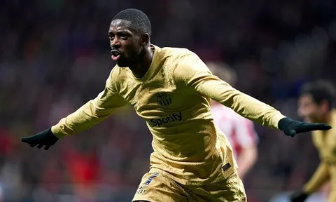 Dembele rực sáng, Barca độc chiếm ngôi đầu