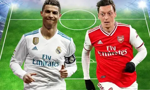 ĐHTB 11 đồng đội hay nhất của Ozil: Người cũ MU, Arsenal góp mặt