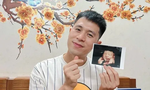 Đình Trọng sắp có con trai đầu lòng