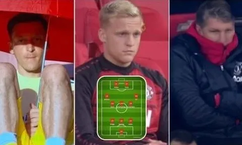 Đội hình 11 ngôi sao EPL bị ruồng rẫy: Van de Beek góp mặt cùng 2 cựu binh M.U
