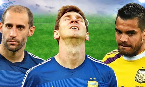Đội hình Argentina đá chính chung kết World Cup 2014 giờ ra sao?
