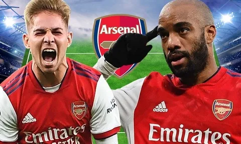 Đội hình Arsenal đấu Leeds United: Lacazette thay Aubameyang