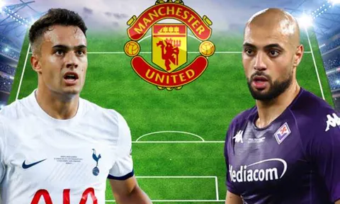Đội hình cực mạnh của Man Utd đấu Arsenal: Bốn tân binh; Amrabat ra mắt