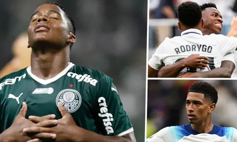 Đội hình cực mạnh của Real Madrid năm 2024: Bellingham và thần đồng người Brazil