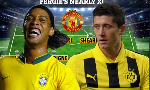 Đội hình khủng với 11 cái tên suýt nữa về Man Utd dưới trướng Sir Alex