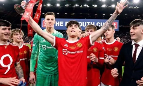 Đội hình M.U vô địch FA Youth Cup 2022 nay đâu?