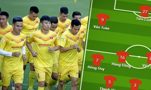 Đội hình ra sân ĐT Việt Nam đấu U22 Việt Nam: Cơ hội cho các tân binh