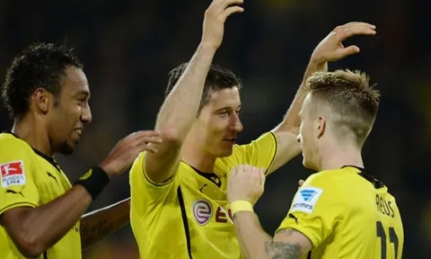 Đội hình thập kỷ của Dortmund: "Tam tấu" kinh hoàng trên hàng công