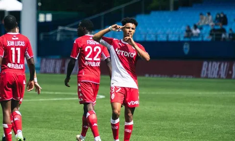 Đội hình tiêu biểu vòng 17 Ligue 1: Viên ngọc Monaco