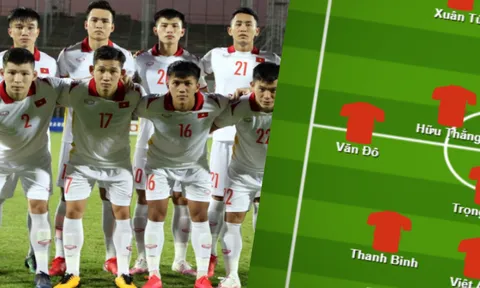 Đội hình U23 Việt Nam đấu Đài Bắc Trung Hoa: Văn Toản bắt chính, Hai Long dự bị?