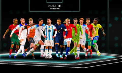 Đội hình xuất sắc nhất năm 2023 của FIFA: Messi, Bellingham và 6 sao Man City