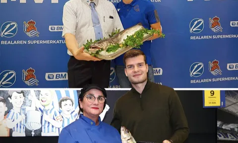 Đồng đội của Haaland được tặng cá vì phong độ xuất sắc