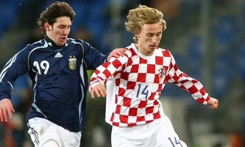 Duyên nợ Messi - Modric và trận giao hữu định mệnh 16 năm trước