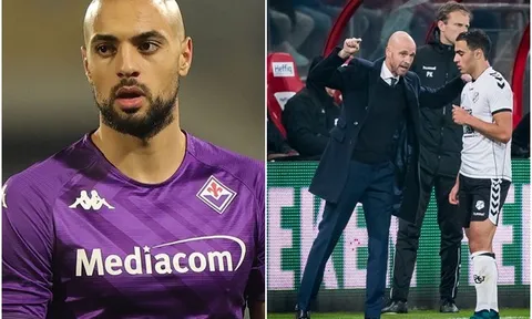 Duyên trời định giữa Sofyan Amrabat và Man Utd