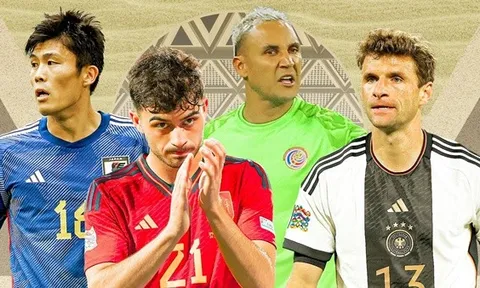 Bảng E World Cup 2022: Đức khó mà dễ, Tây Ban Nha vẫn nguy cơ loại