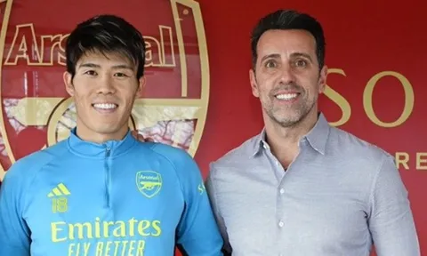 Giám đốc Arsenal nói thẳng trình độ của Tomiyasu