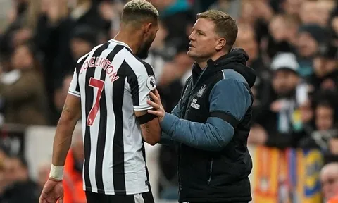 Eddie Howe báo hung tin cho cổ động viên Newcastle United