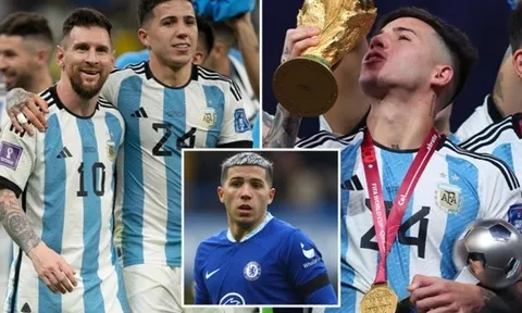 Cú nhảy vọt 3 năm của Enzo: Vô địch World Cup cùng Messi và thành 'bom tấn' Chelsea