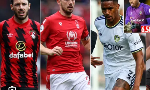 Đội hình tệ nhất Premier League mùa này: Cựu sao Man City góp mặt