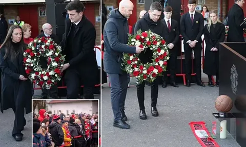 Ten Hag, Maguire xuất hiện ở buổi lễ đặc biệt của Man Utd