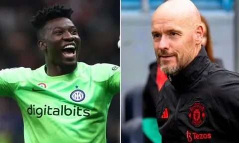 Erik ten Hag phá vỡ im lặng về tin đồn mua Onana