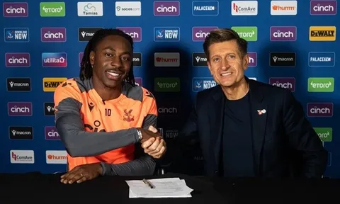 CHÍNH THỨC! "Cỗ máy rê bóng" gia hạn với Crystal Palace