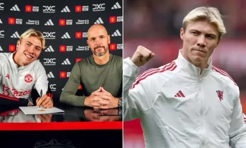 Fabrizio Romano hé lộ số áo của Rasmus Hojlund