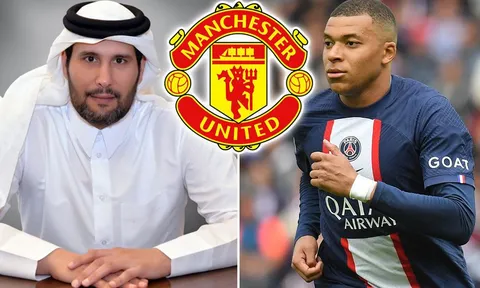 Fan MU phấn khích tỷ phú Qatar rót tiền chiêu mộ Mbappe