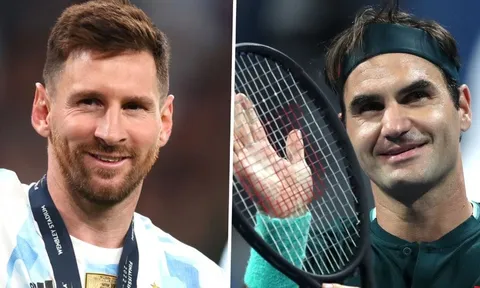 Federer tri ân Messi